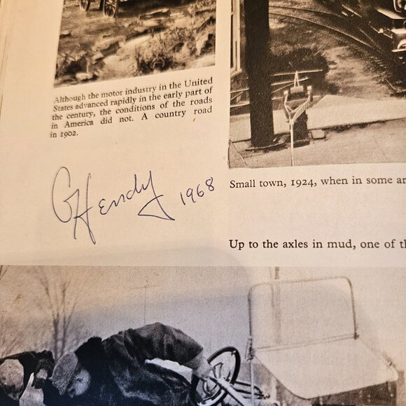 Veteran and Vintage Cars by Peter Roberts ~ 1967 Hardcover - Picture 6 of 6